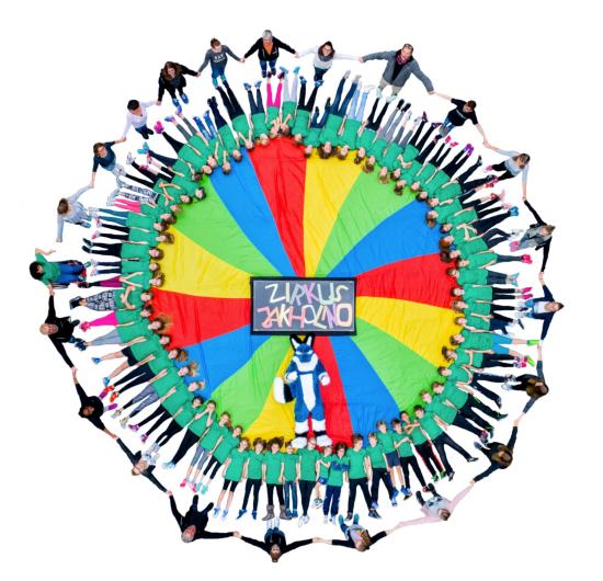 Drohnenbild unserer Aktion "Zirkus JAKHOLINO" im Jahr 2017 Drohnenbild unserer Aktion "Zirkus JAKHOLINO" im Jahr 2017