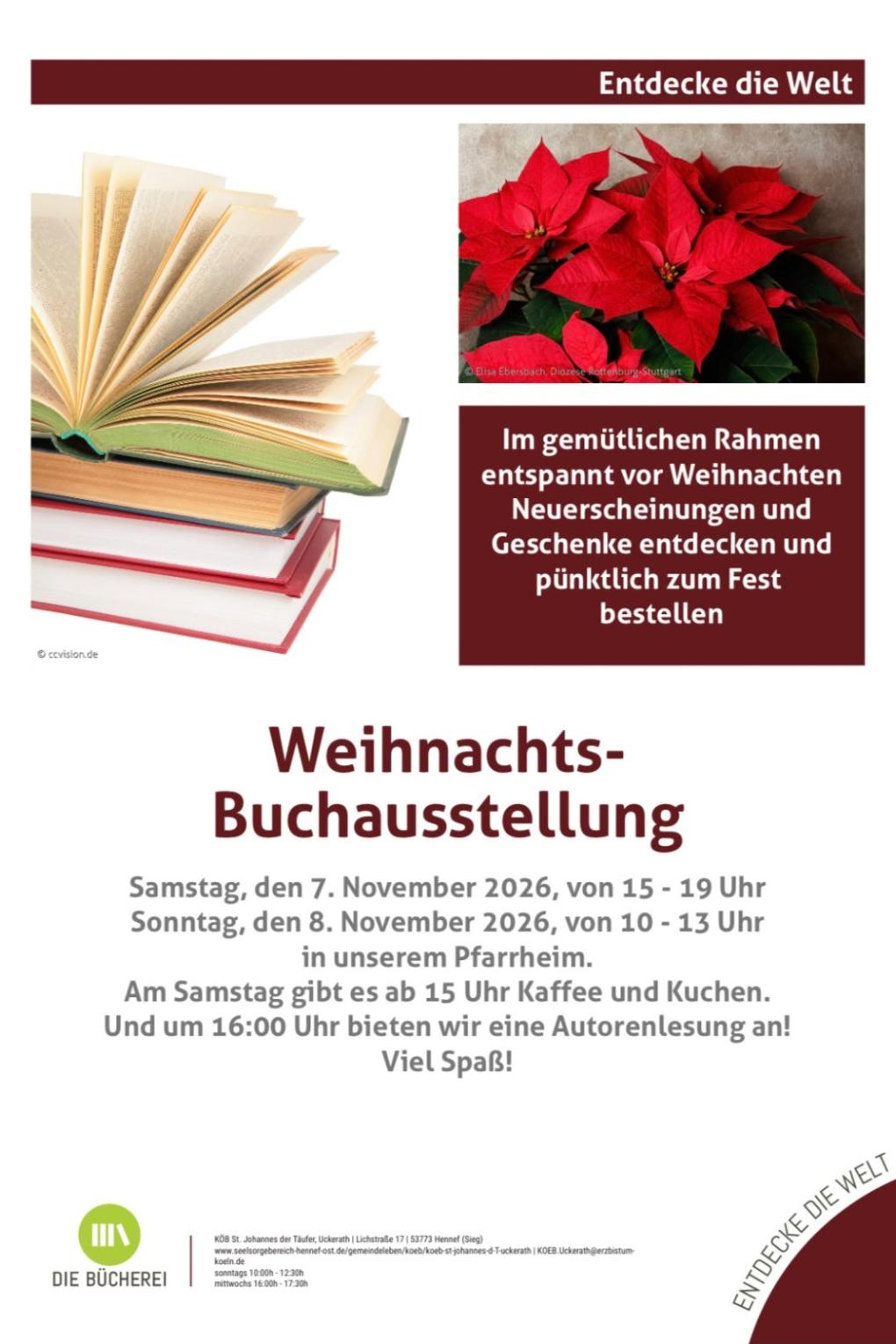 Weihnachtsbuchausstellung
