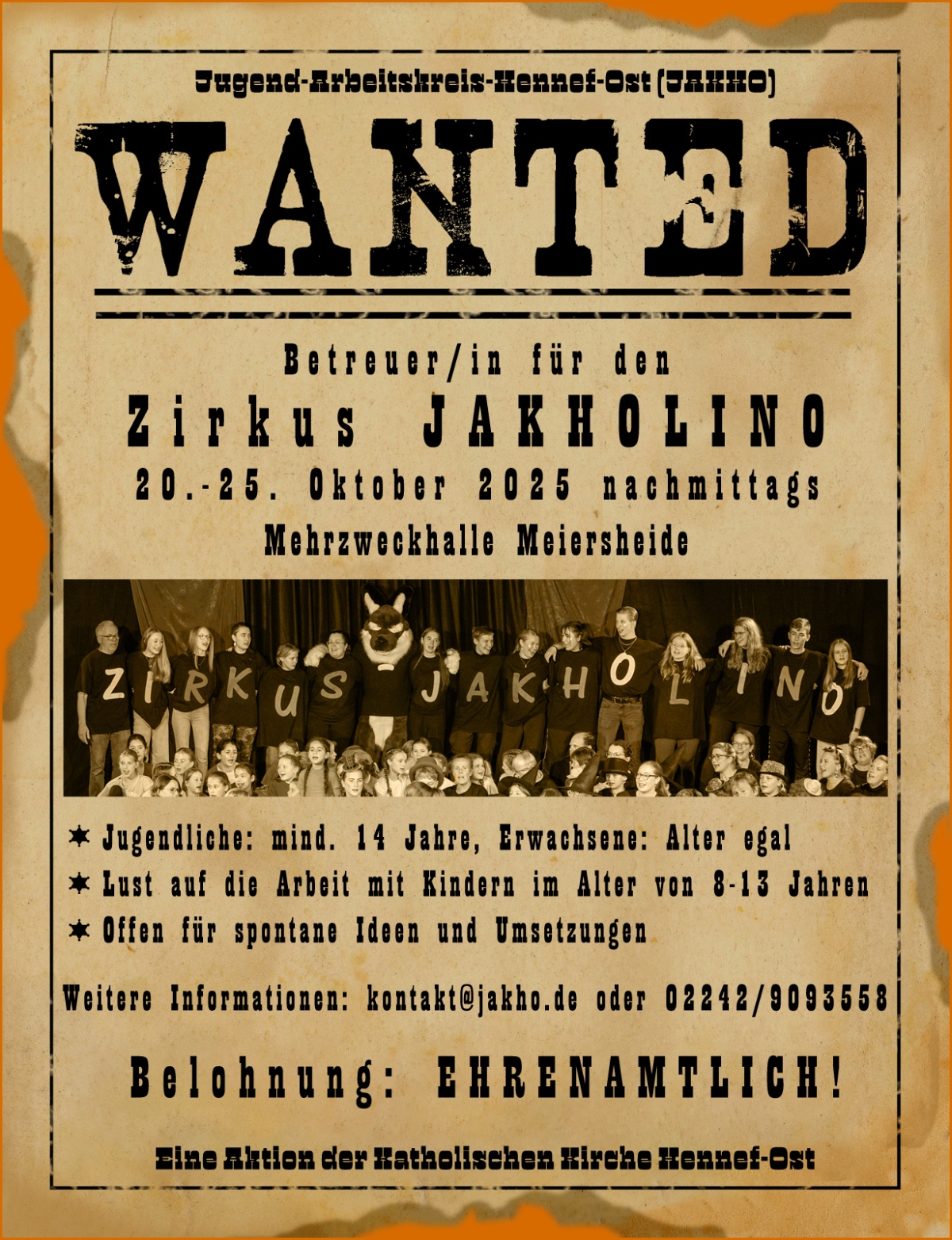 WANTED-Betreuersuche 2025