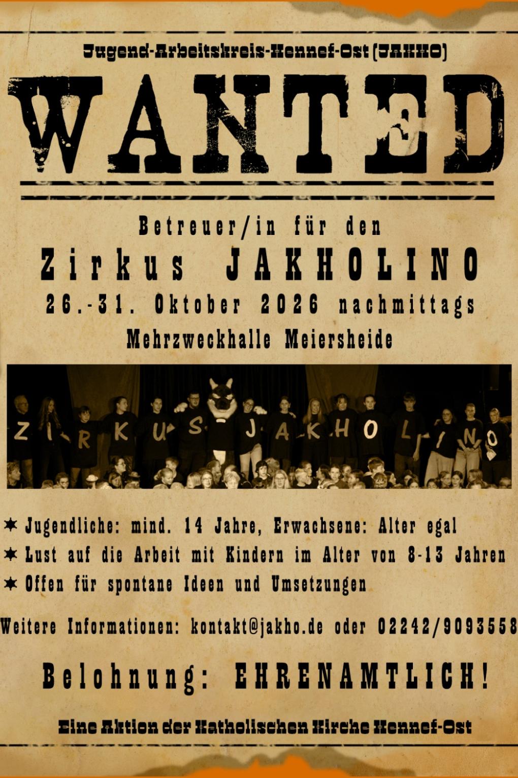 WANTED-Betreuersuche 2026